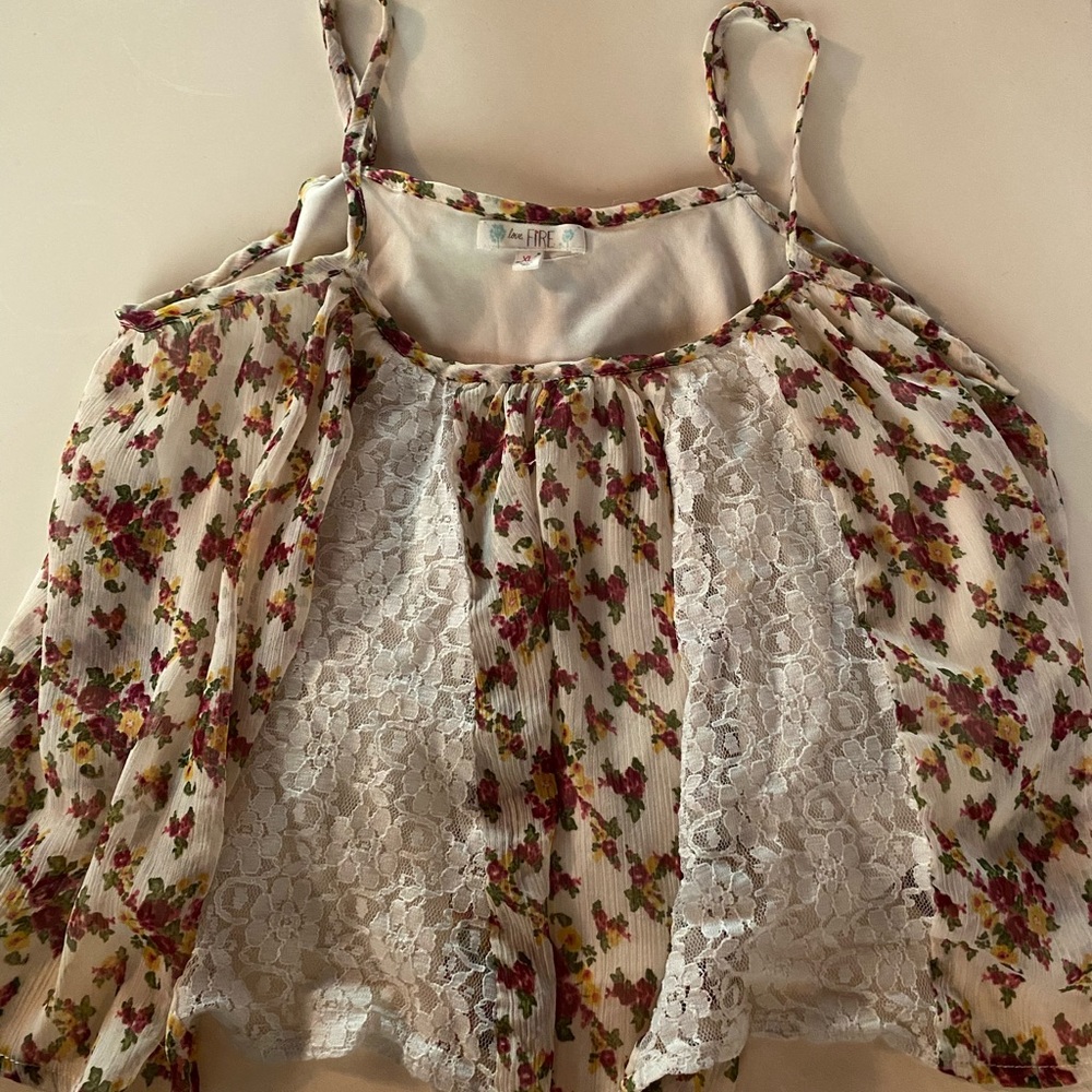 🌸flowey floral tank top🌸